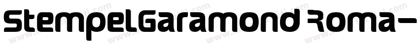 StempelGaramond Roma字体转换